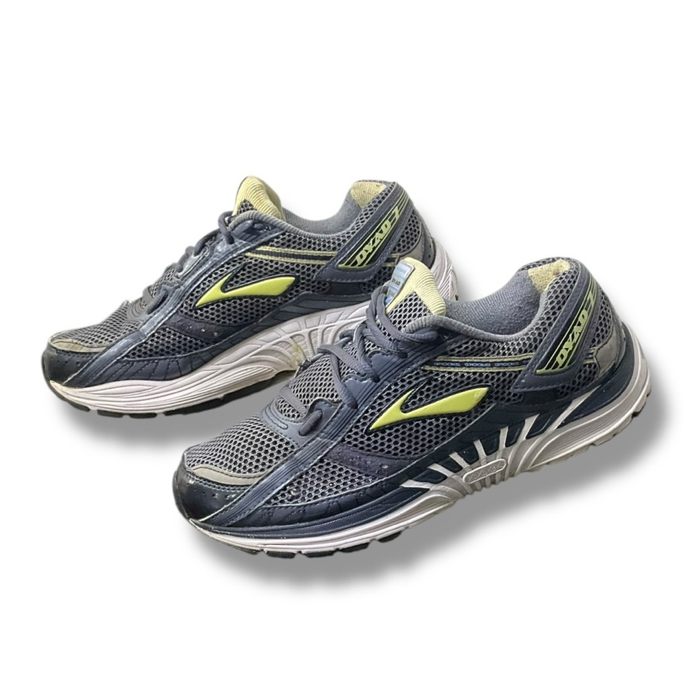 Brooks Gray and‎ Yellow Athletic Shoes